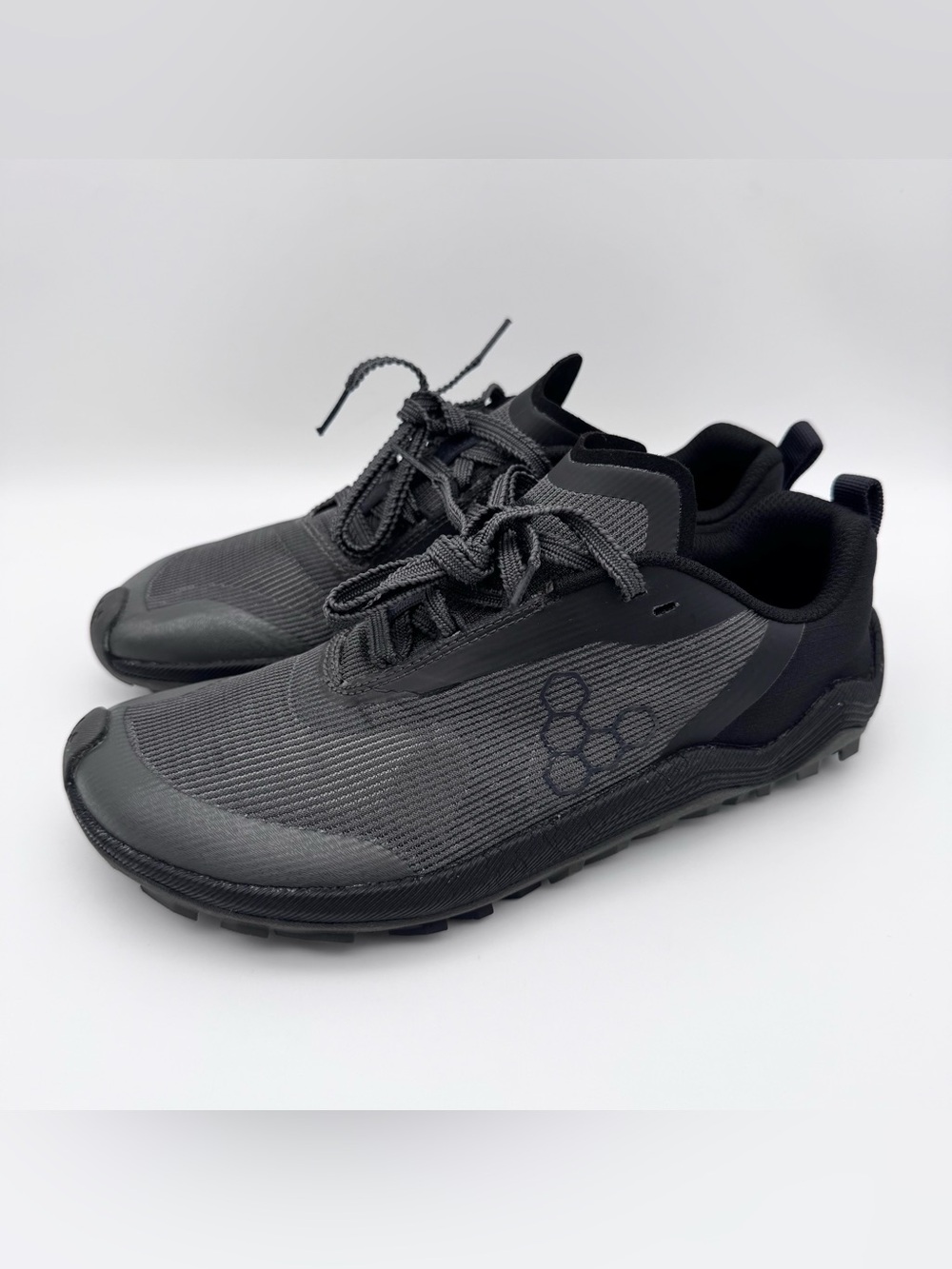 NEW Vivobarefoot Primus Trail Flow Dark Shadow Barefoot Shoes Women EU 37 US 6